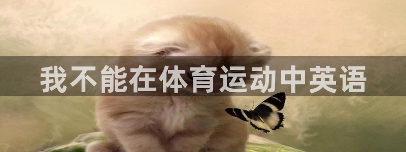 杏彩注册地址：我不能在体育运动中英语